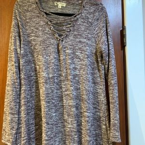 Berry/Ivory Dress. New with tags